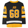 Custom #68 Black PIT Hockey Shirt Top
