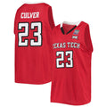 Custom #23 Red Retro Basketball Shirt Top