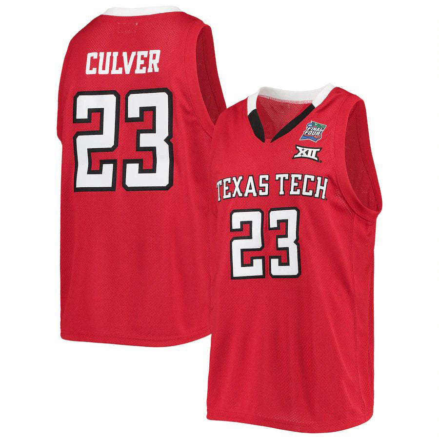 Custom #23 Red Retro Basketball Shirt Top