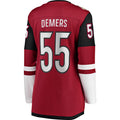 Custom #55 Garnet Hockey Shirt Top