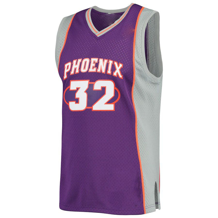 Custom #32 Purple 2000 PHX Basketball Shirt Top