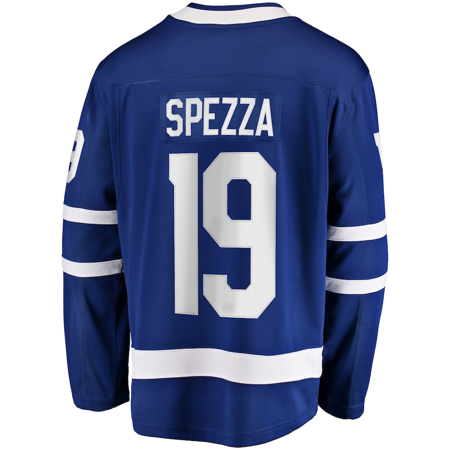 Custom #19 Blue TOR Hockey Shirt Top