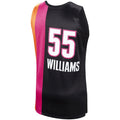 Custom #55 Black 2005 MIA Basketball Shirt Top