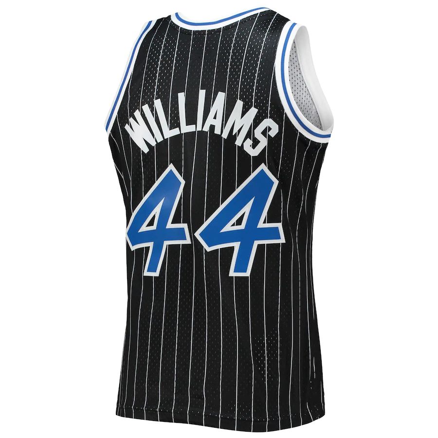 Custom #44 Black 2009 ORL Basketball Shirt Top