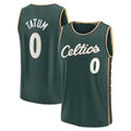 Custom #0 Green 2022 BOS Basketball Shirt Top