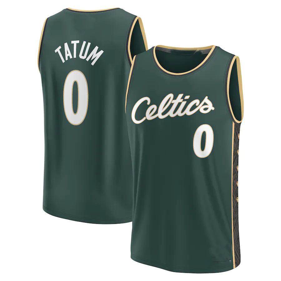 Custom #0 Green 2022 BOS Basketball Shirt Top