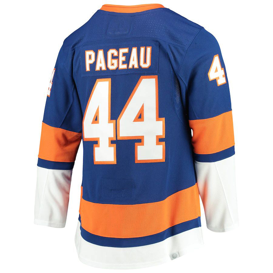 Custom #44 NYI Hockey Shirt Top