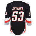 Custom #53 Black BUF Hockey Shirt Top