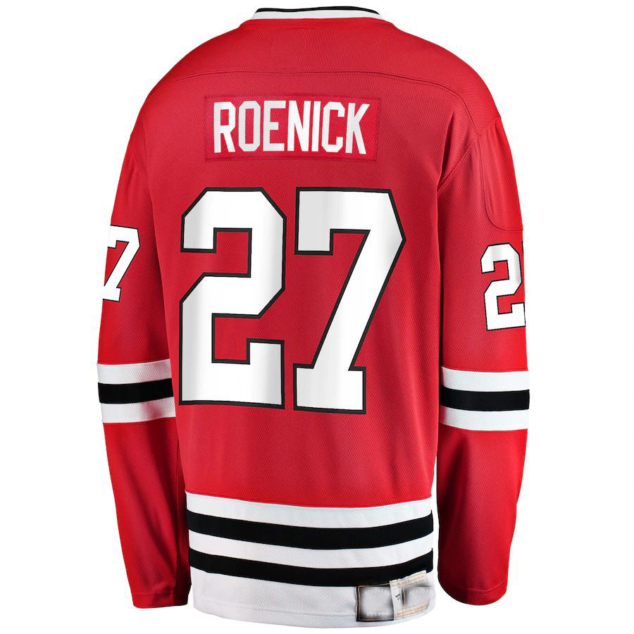 Custom #27 Red CHI Hockey Shirt Top