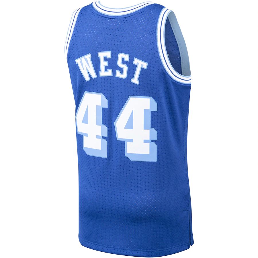 Custom #44 1960 LAL Basketball Shirt Top