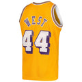 Custom #44 Gold 1971 LAL Basketball Shirt Top