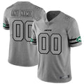 Custom Gray 2019 NYJ Football Shirt Top