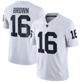 Custom #16 White DET Football Shirt Top