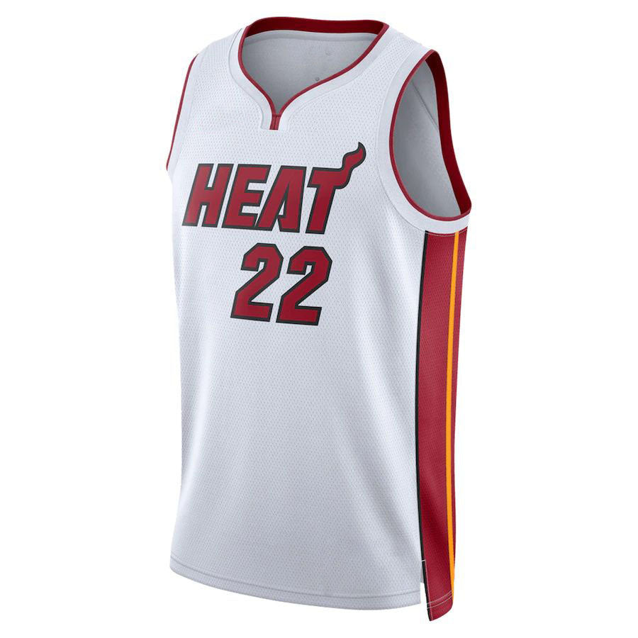 Custom #22 White 2022 MIA Basketball Shirt Top