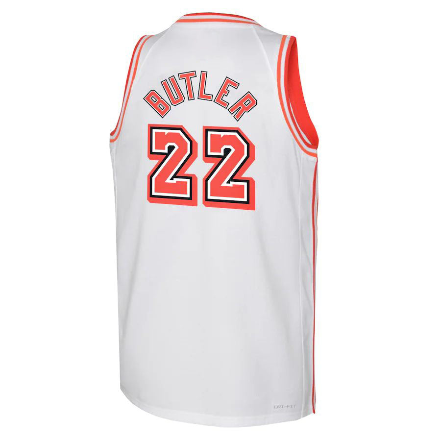 Custom #22 White 2022 MIA Basketball Shirt Top