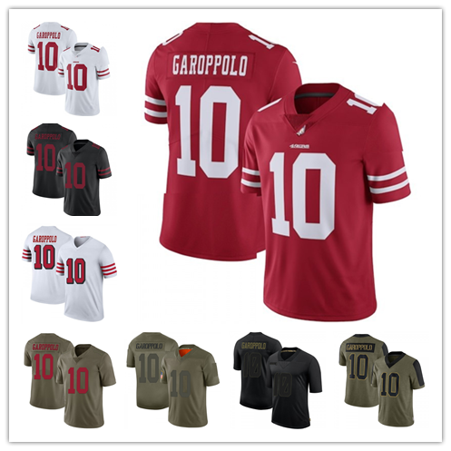 Custom #10 SF Football Shirt Top