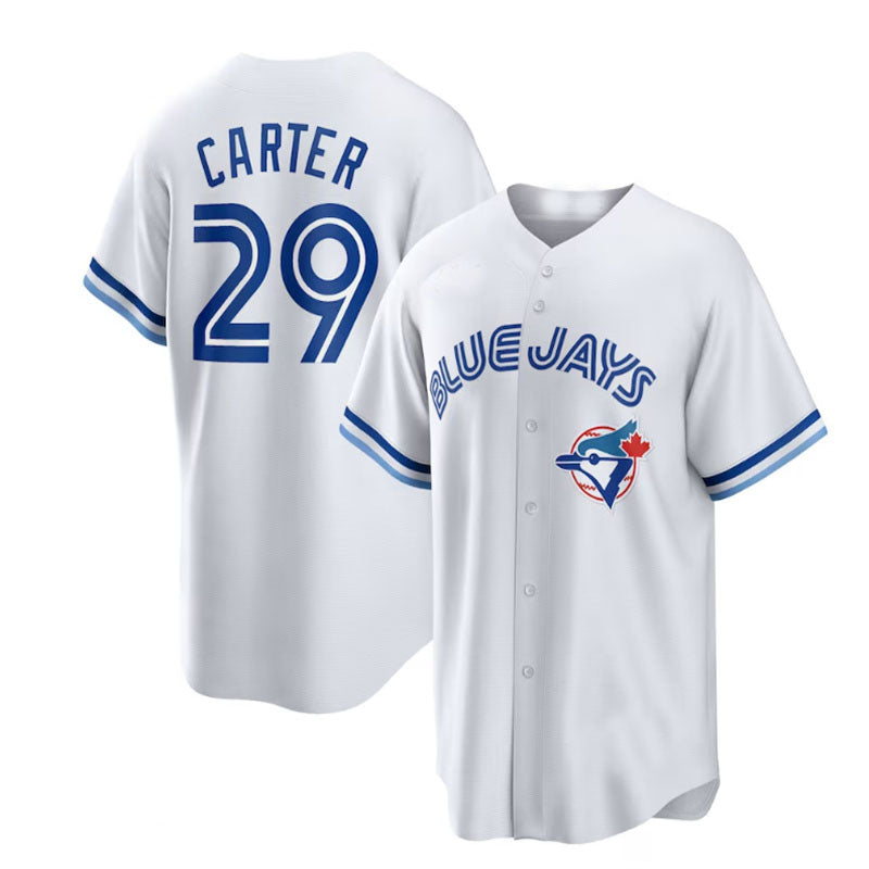 Custom #29 White TOR Baseball Shirt Top