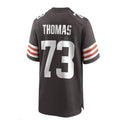 Custom #73 Brown CLE Football Shirt Top
