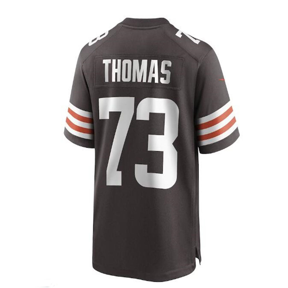 Custom #73 Brown CLE Football Shirt Top
