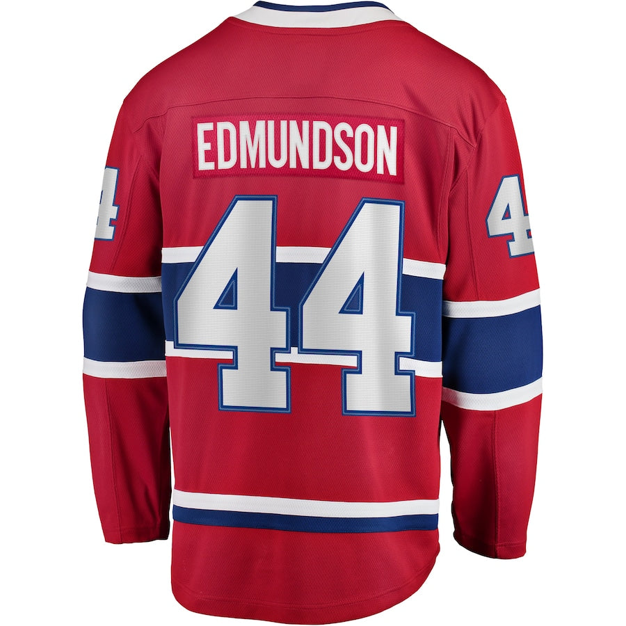 Custom #44 Red MTL Hockey Shirt Top
