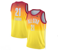 Custom #21 Orange 2023 Basketball Shirt Top