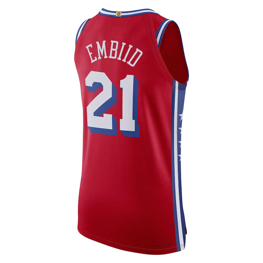 Custom #21 Red 2022 PHI Basketball Shirt Top