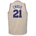 Custom #21 White 2020 PHI Basketball Shirt Top