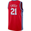Custom #21 Red PHI Basketball Shirt Top