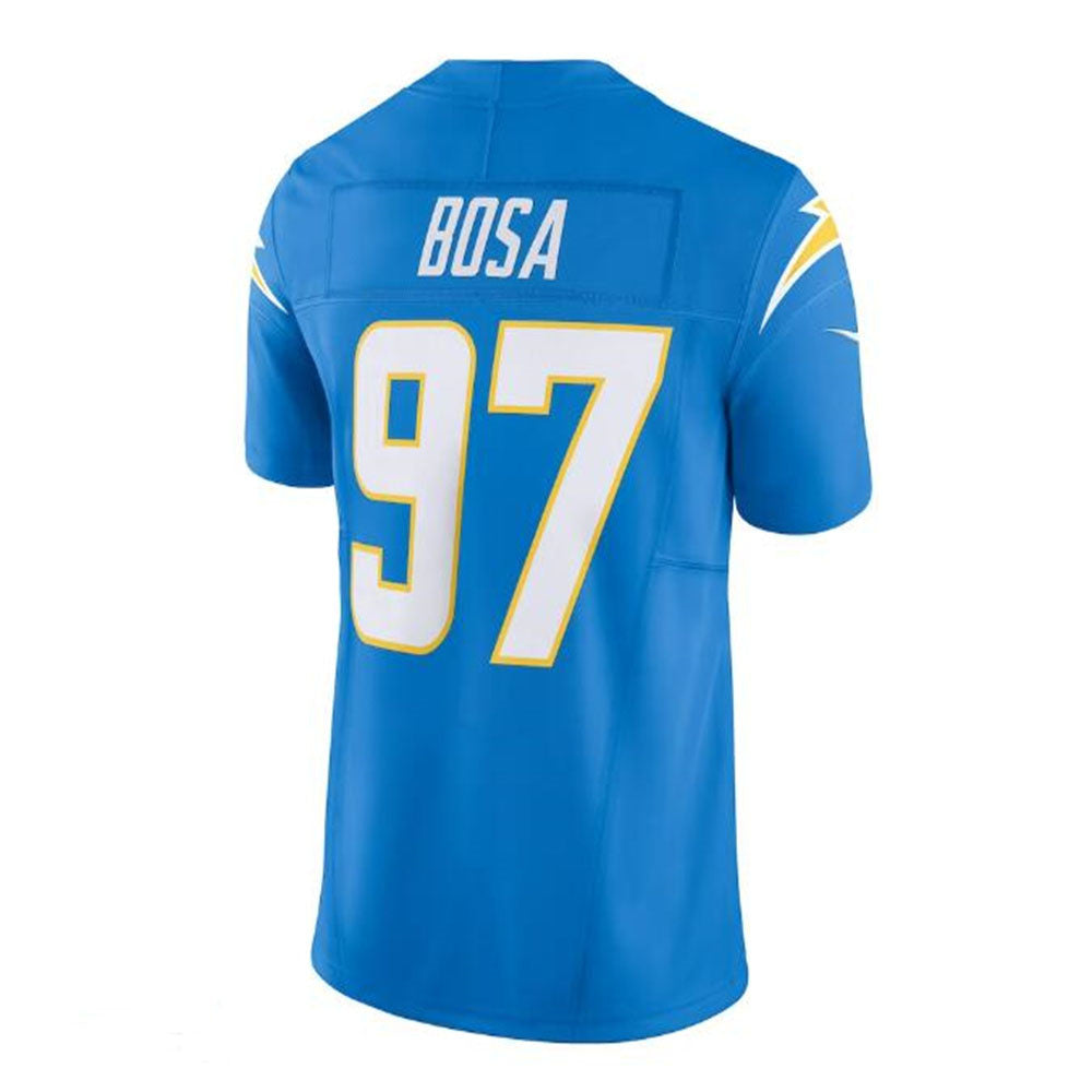 Custom #97 Powder Blue LAC Football Shirt Top