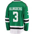 Custom #3 Green DAL Hockey Shirt Top