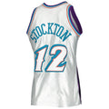 Custom #12 Platinum 1996 UTA Basketball Shirt Top