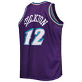Custom #12 Purple 1996 UTA Basketball Shirt Top