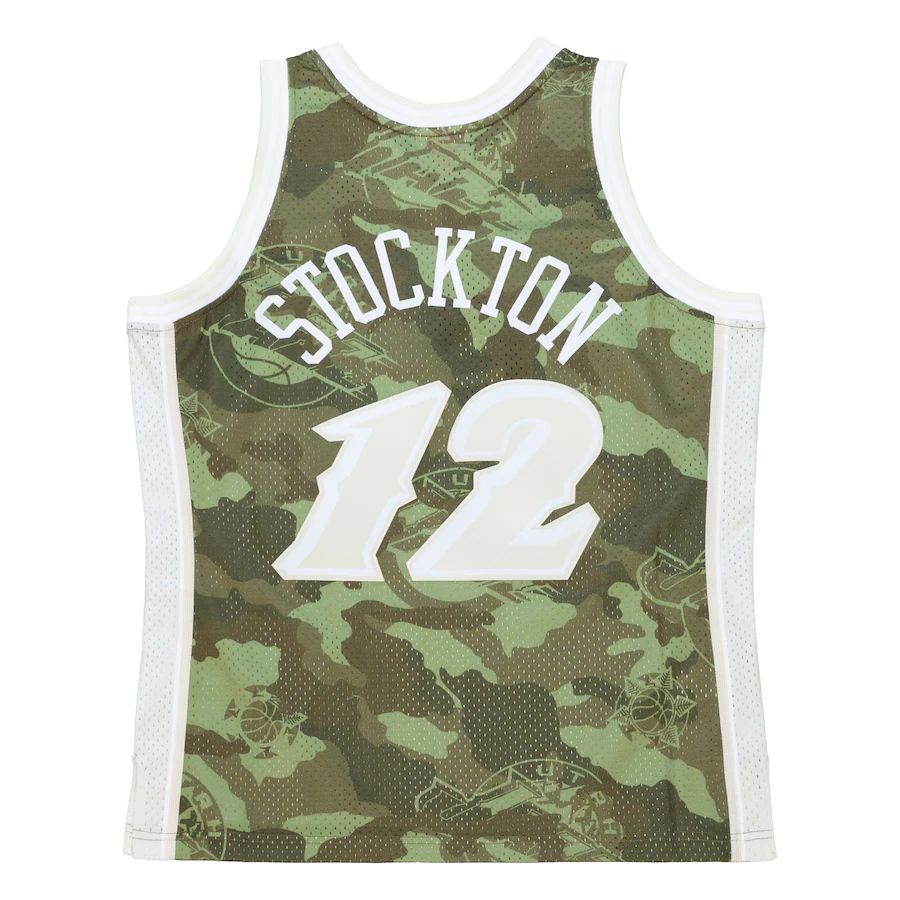 Custom #12 Green 1998 UTA Basketball Shirt Top