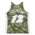 Custom #12 Green 1998 UTA Basketball Shirt Top