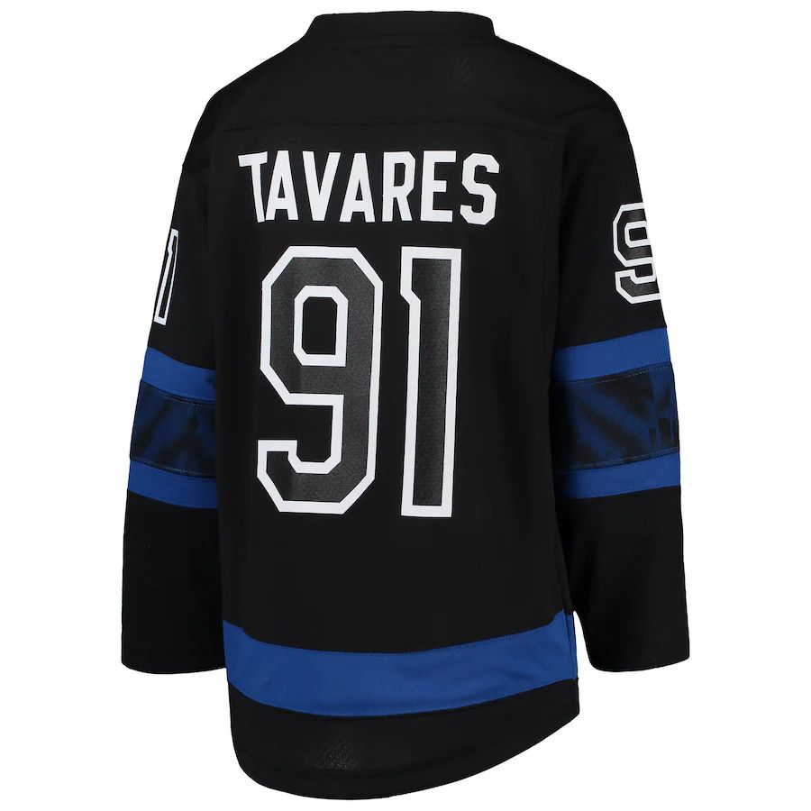 Custom #91 Black TOR Hockey Shirt Top