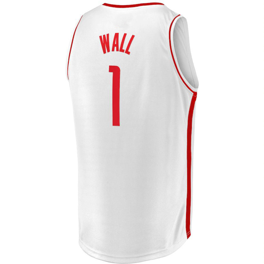 Custom #1 White 2020 HOU Basketball Shirt Top