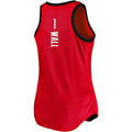 Custom #1 Red 2020 HOU Basketball Shirt Top