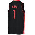 Custom #1 Black 2020 HOU Basketball Shirt Top