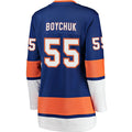 Custom #55 NYI Hockey Shirt Top