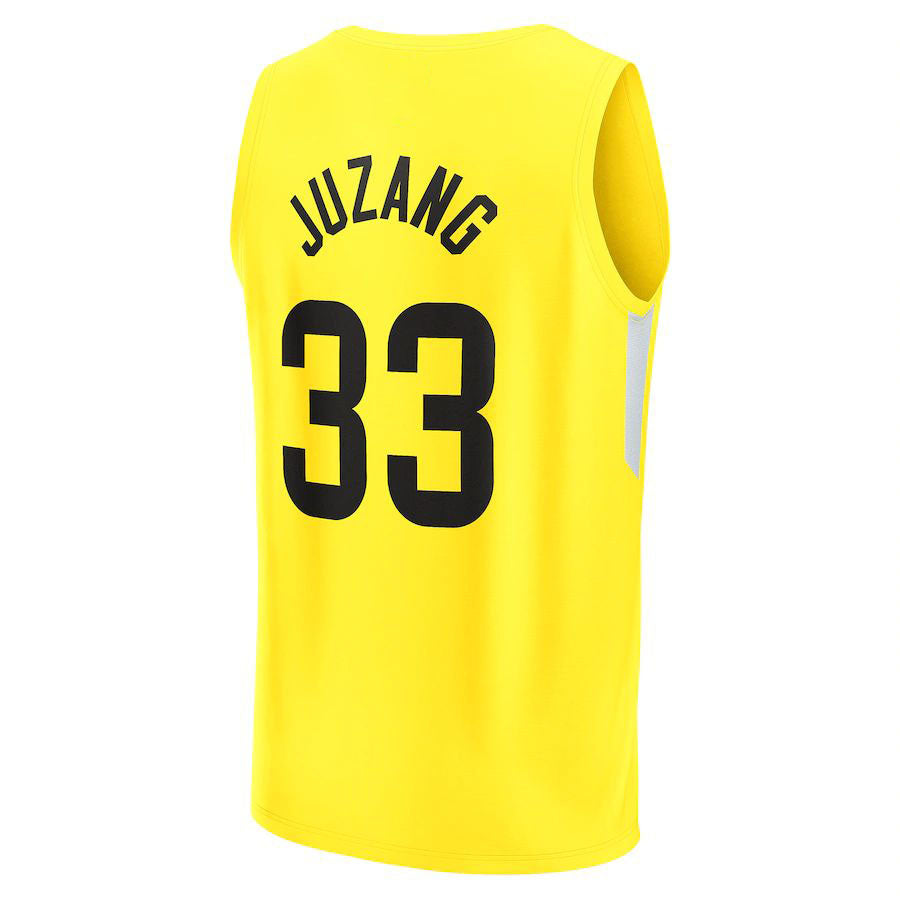Custom #33 Yellow 2022 UTA Basketball Shirt Top