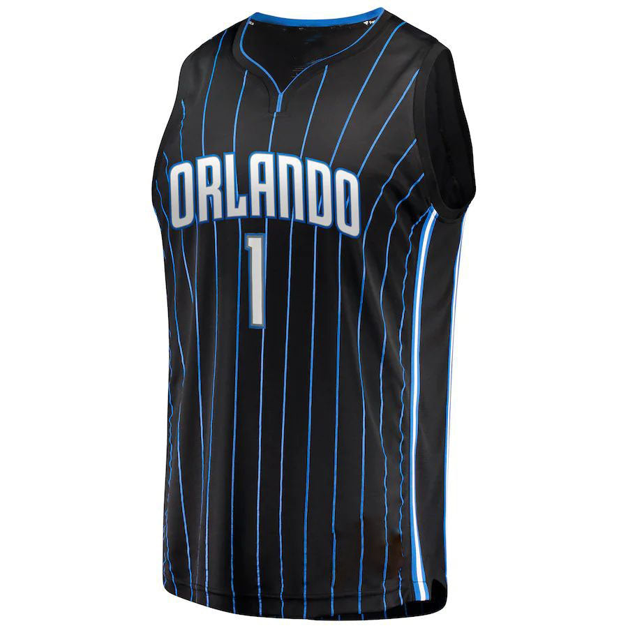 Custom #1 Black 2019 ORL Basketball Shirt Top