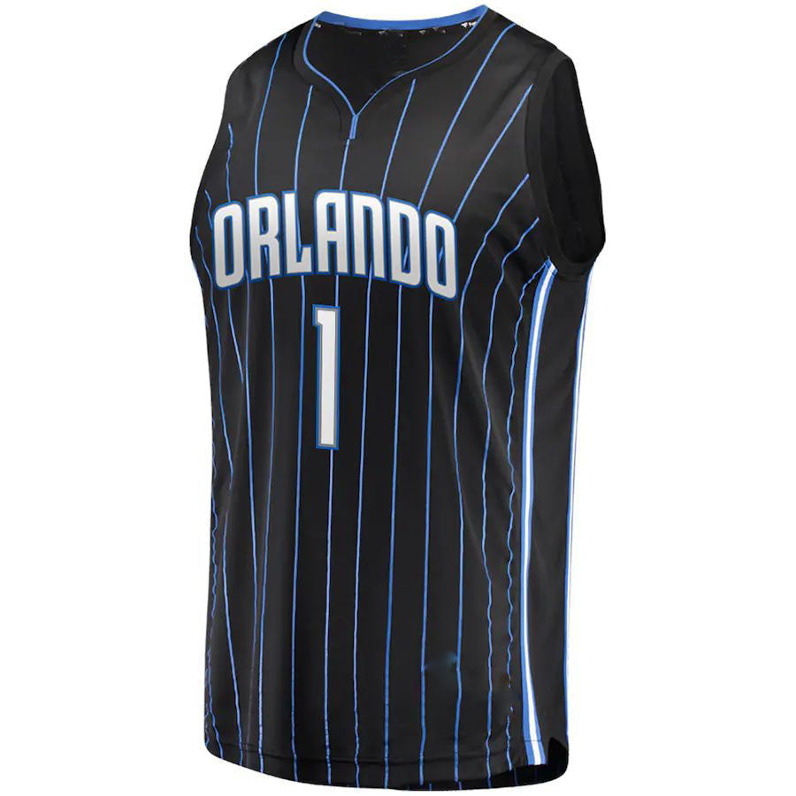 Custom #1 Black 2019 ORL Basketball Shirt Top