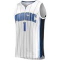 Custom #1 White ORL Basketball Shirt Top