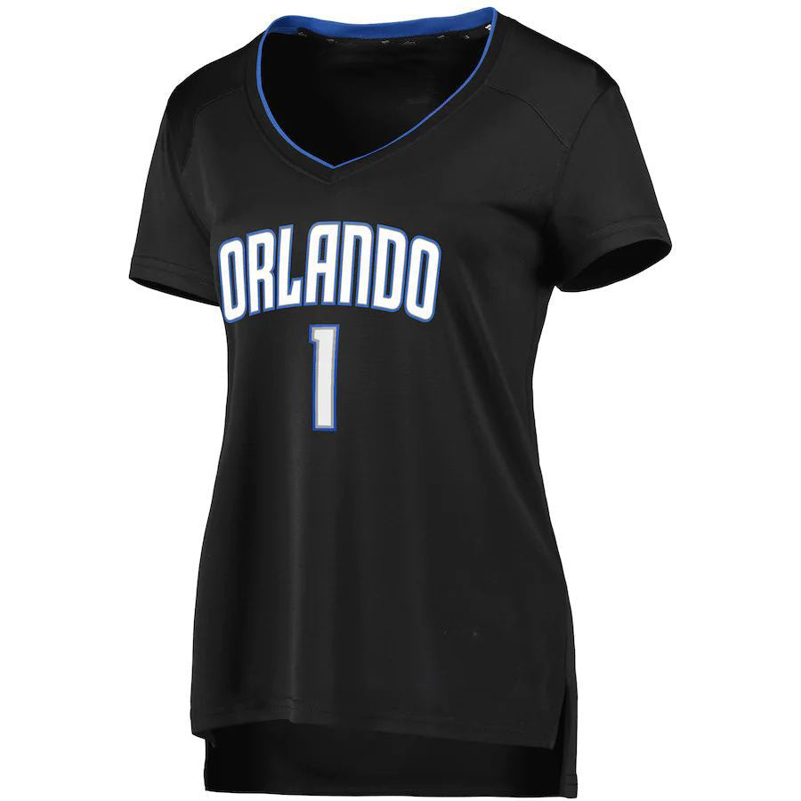 Custom #1 Black 2019 ORL Basketball Shirt Top