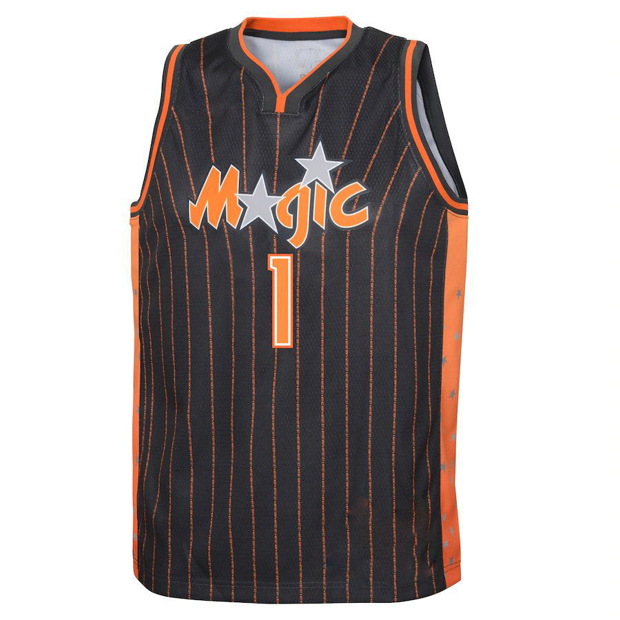 Custom #1 Black 2021 ORL Basketball Shirt Top