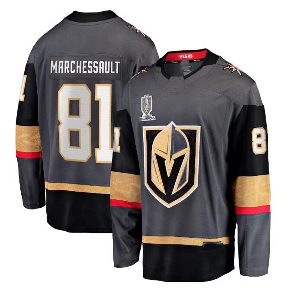 Custom #81 Black 2023 Stanley Cup VGK Hockey Shirt Top