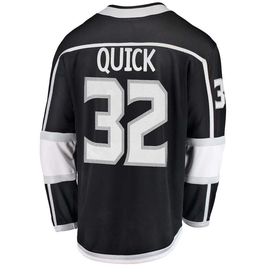 Custom #32 Black LAK Hockey Shirt Top