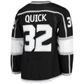 Custom #32 Black LAK Hockey Shirt Top