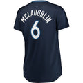Custom #6 Navy MIN Basketball Shirt Top