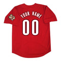 Custom Red 2012 HOU Baseball Shirt Top